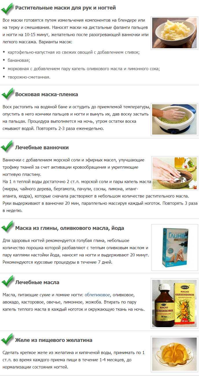 39 рецептов ванночек для роста и укрепления ногтей в домашних условиях