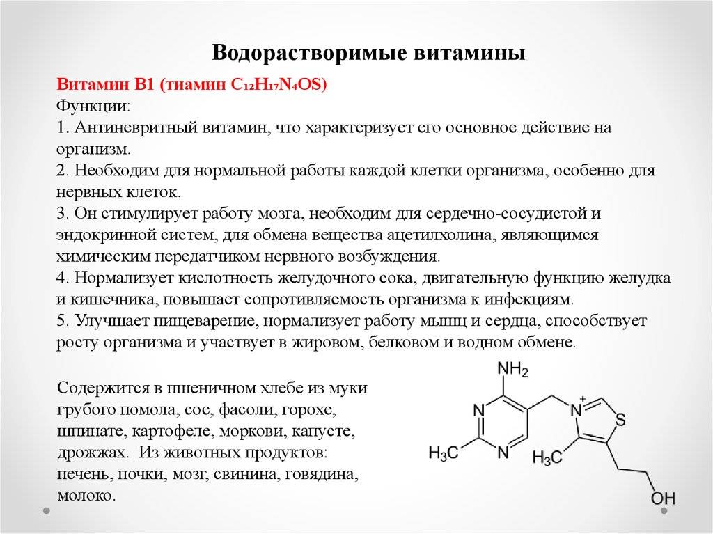 Витамин в6 – красота в одной ампуле