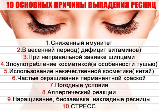 Почему стали выпадать брови