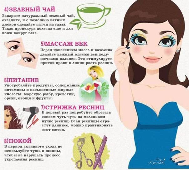 Как быстро отрастить ресницы после наращивания. Народные рецепты и аптечные средства