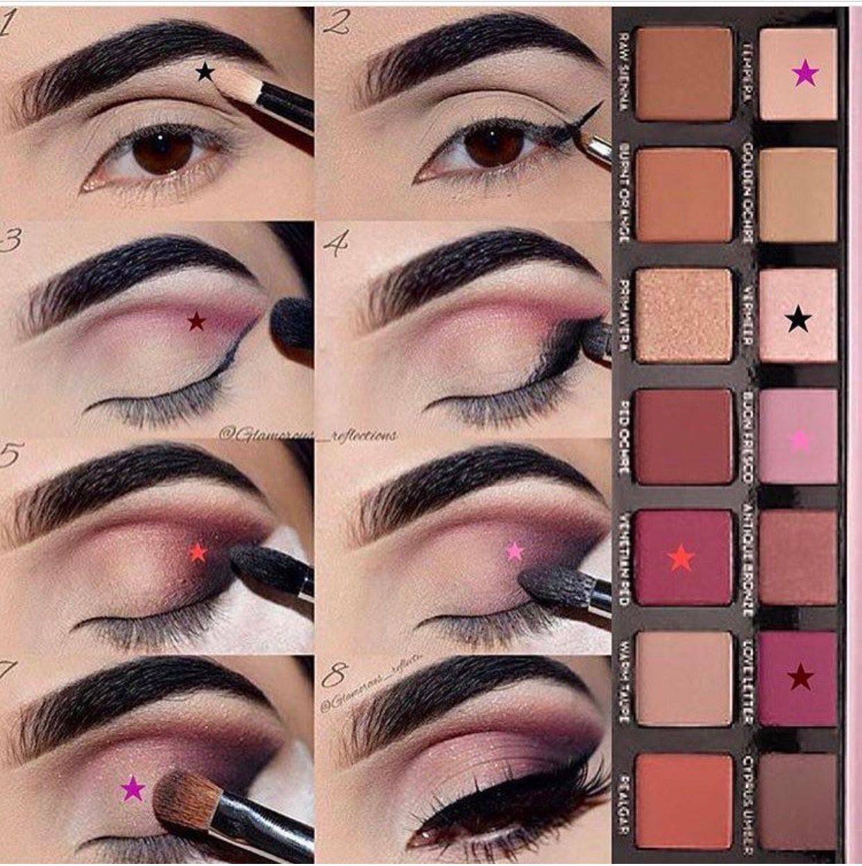 Макияж в стиле; рок: make-up глэм-рок для девушки-рокерши, на рокерский концерт, на фотосессию