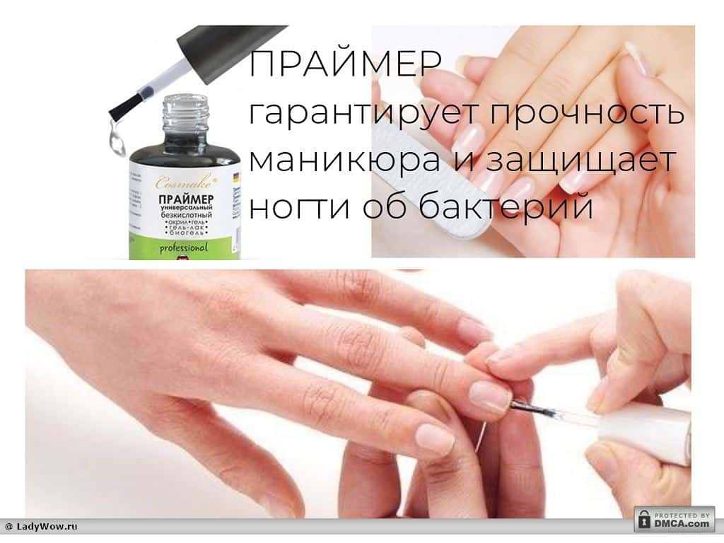 Праймер для ногтей: что это такое, зачем нужно и чем отличается