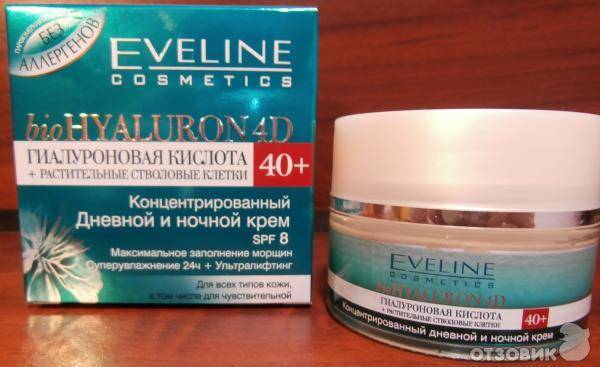 Эвелин крем для лица с гиалуроновой кислотой * отзывы на eveline