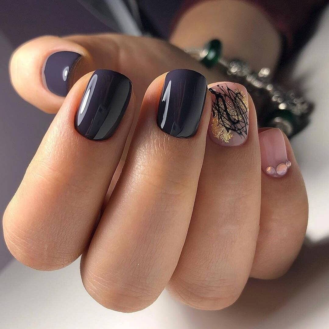 Маникюр на короткие ногти: 100 фото с новыми идеями