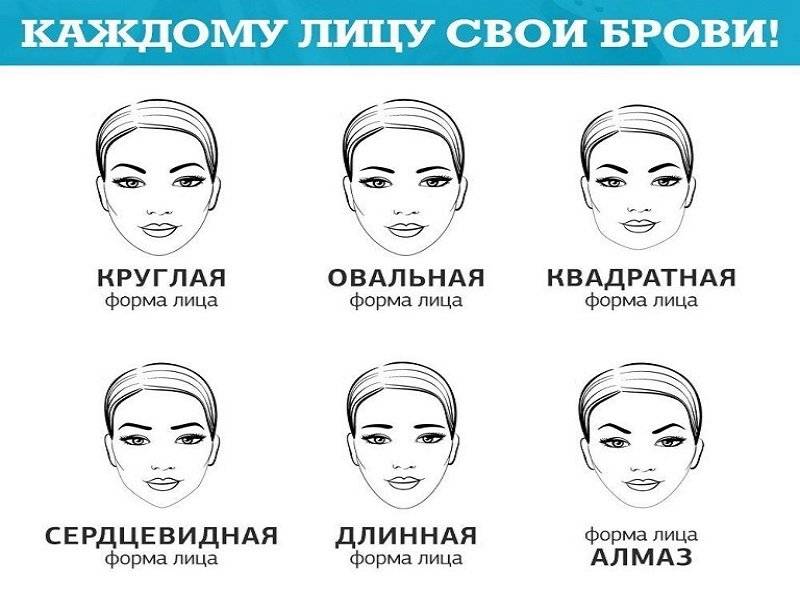 Брови для овального лица - секреты подбора и коррекции