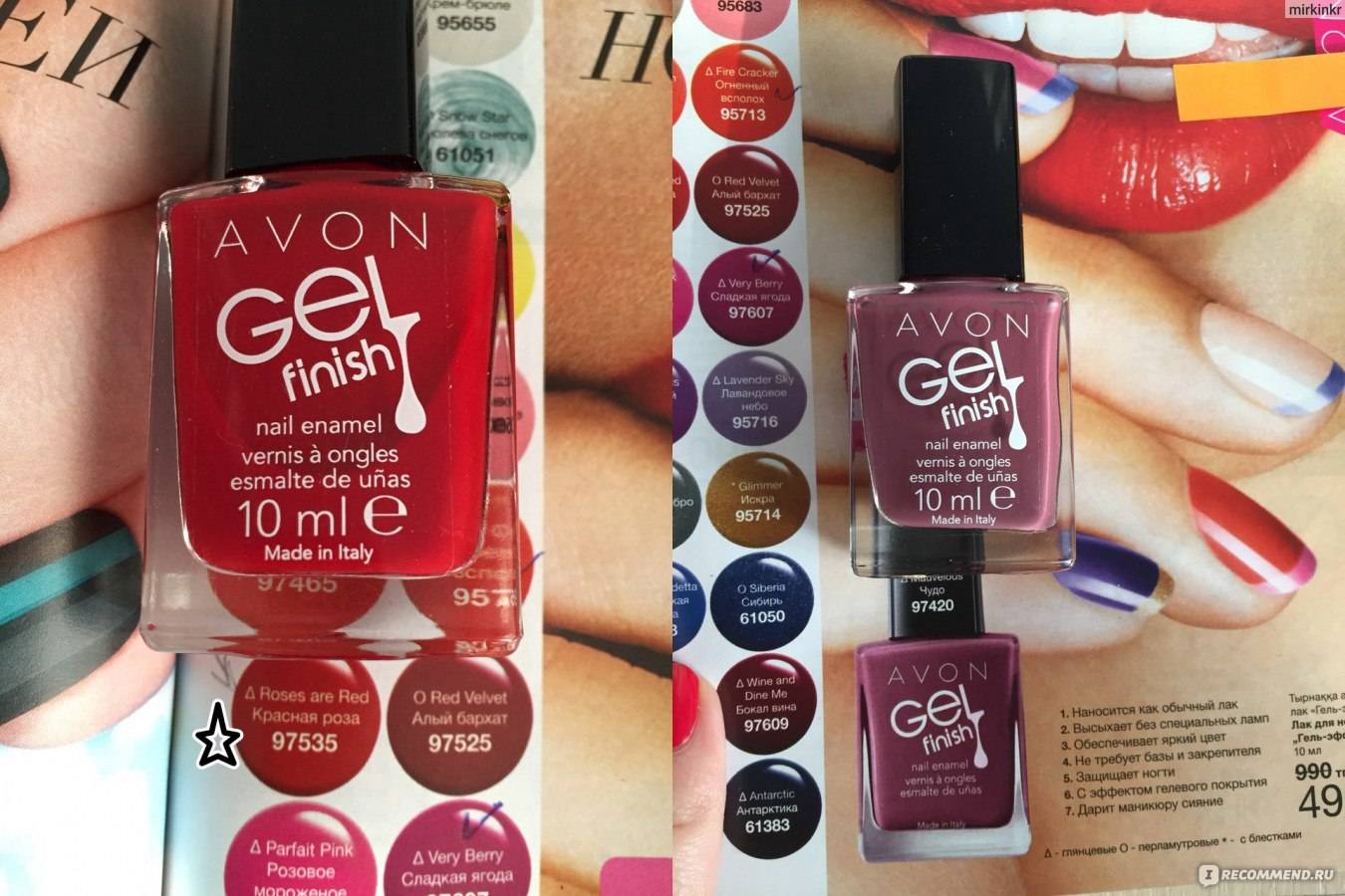 Отзывы на лак для ногтей avon nailwear pro