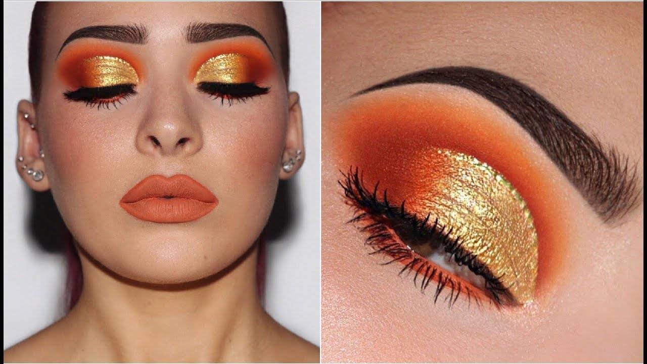 Best makeup for an orange dress | leaftv