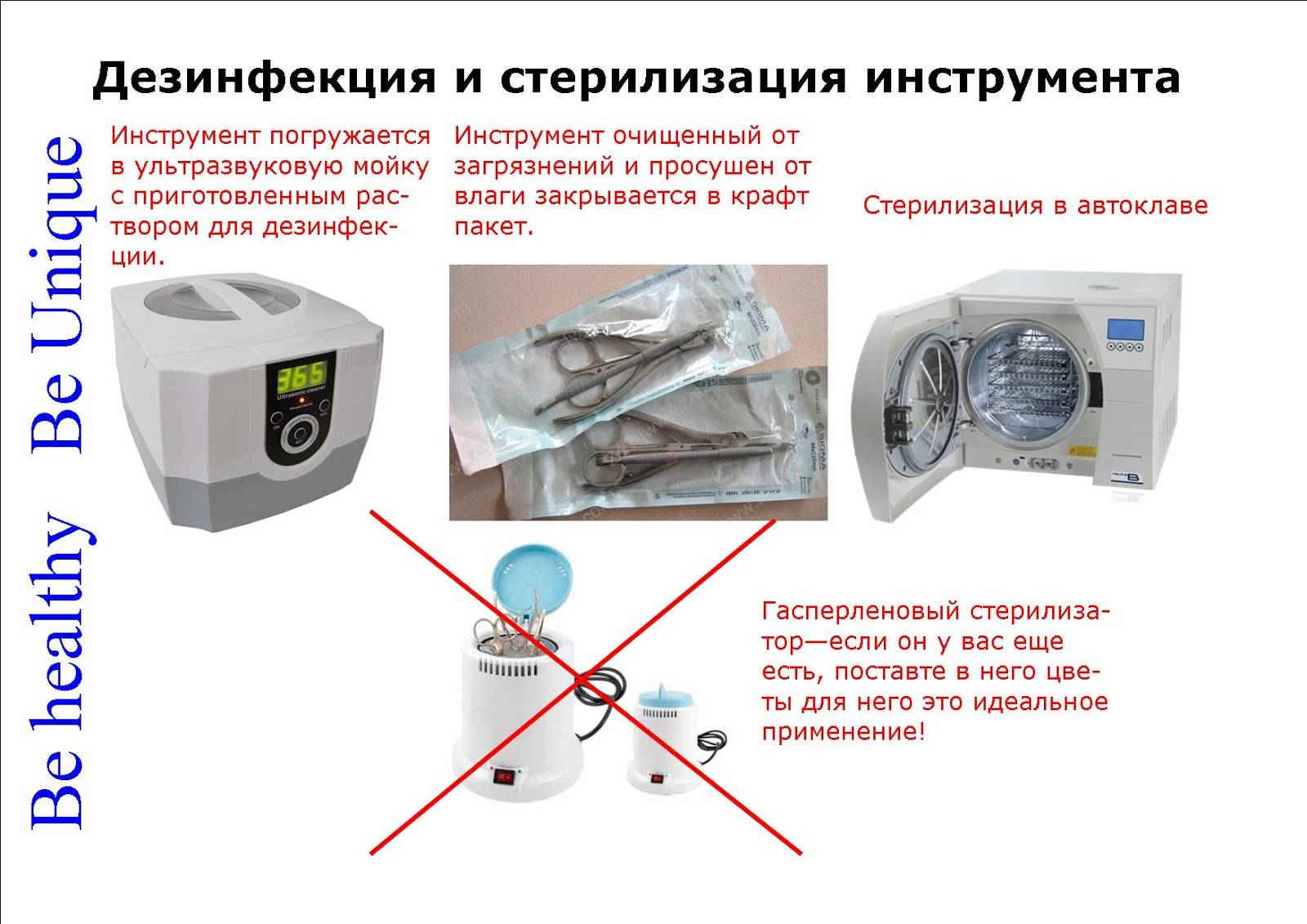 Дезинфекция, стерилизация маникюрных инструментов дома различными способами