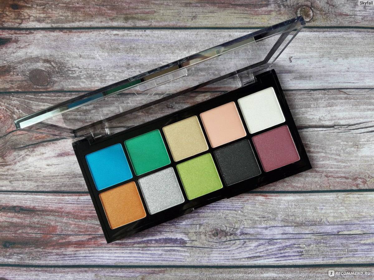 Nyx ultimate shadow palette: a tutorial