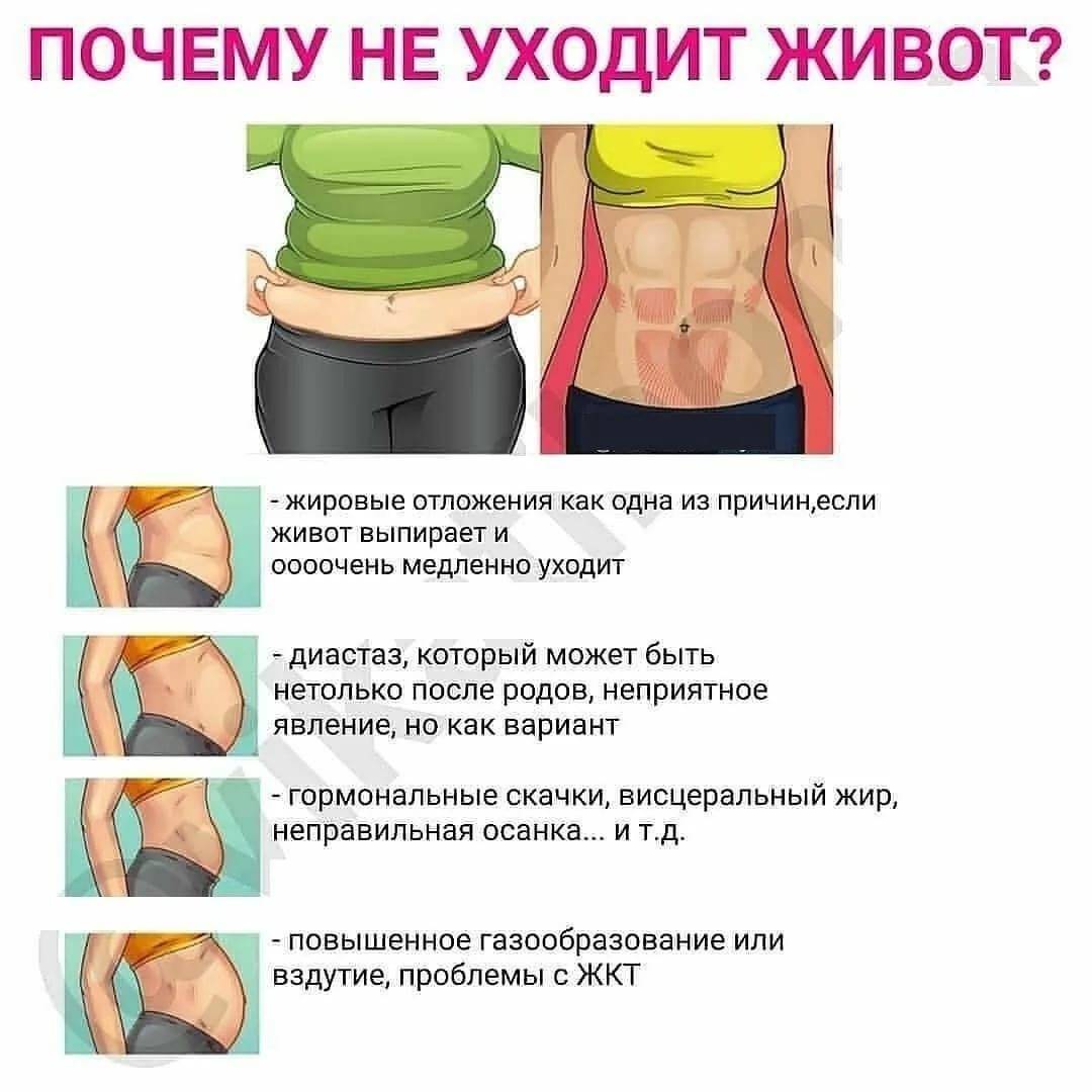 Как похудеть в животе и боках: лучшие советы для женщин