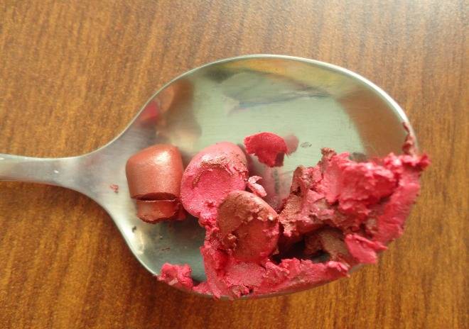 смешивание помад