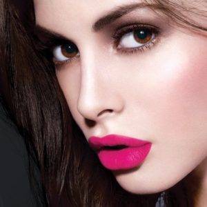 розовые губы