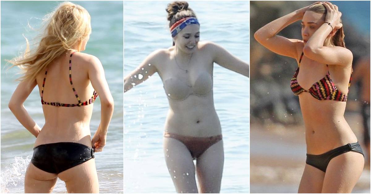 Elizabeth olsen sexy photos: hot bikini pictures | navel & cleavage show