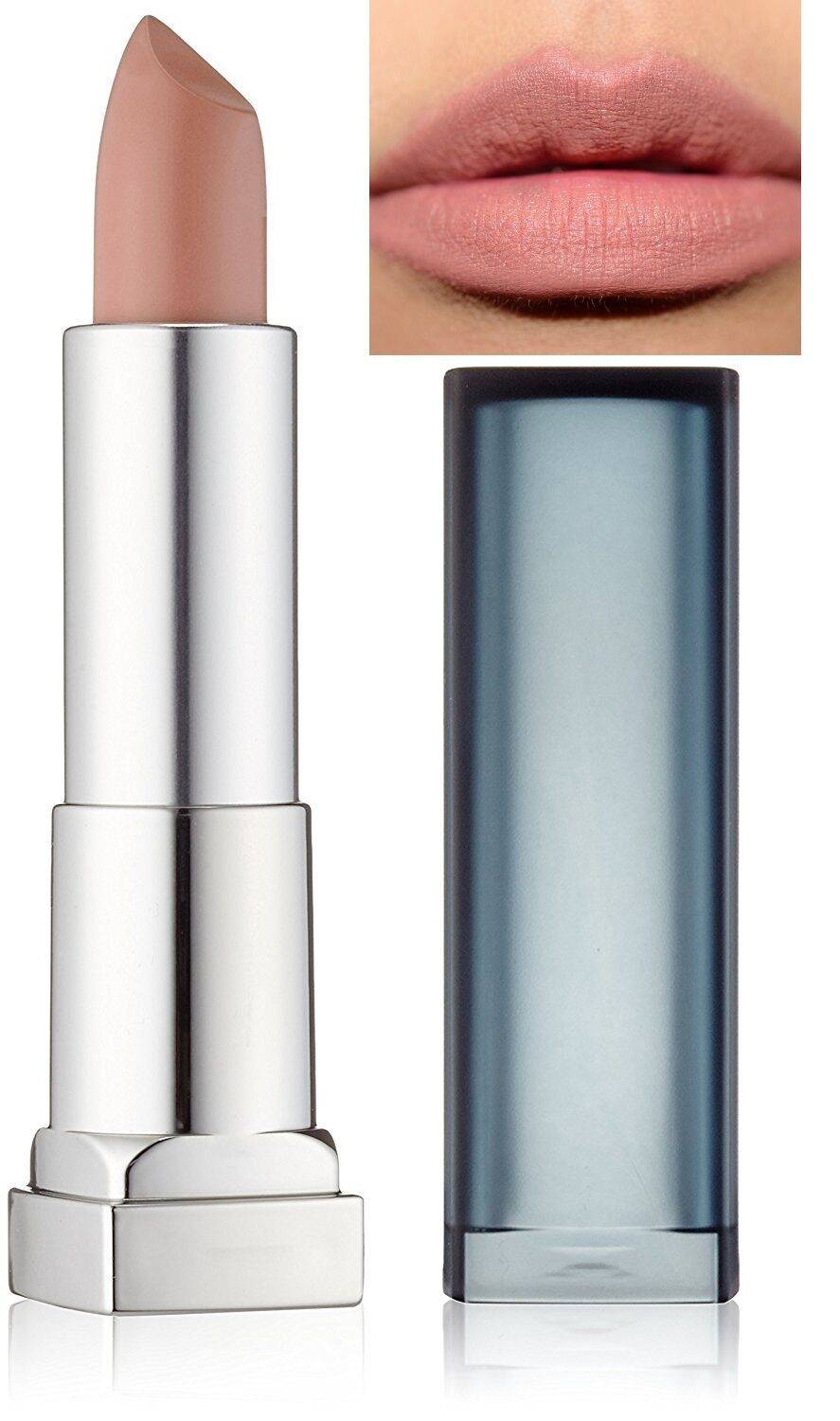 Мейбелин колор сенсейшен (maybelline color sensational) – палитра оттенков матовой помады для губ