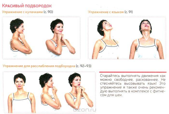 Как убрать второй подбородок в домашних условиях за неделю: упражнения и процедуры