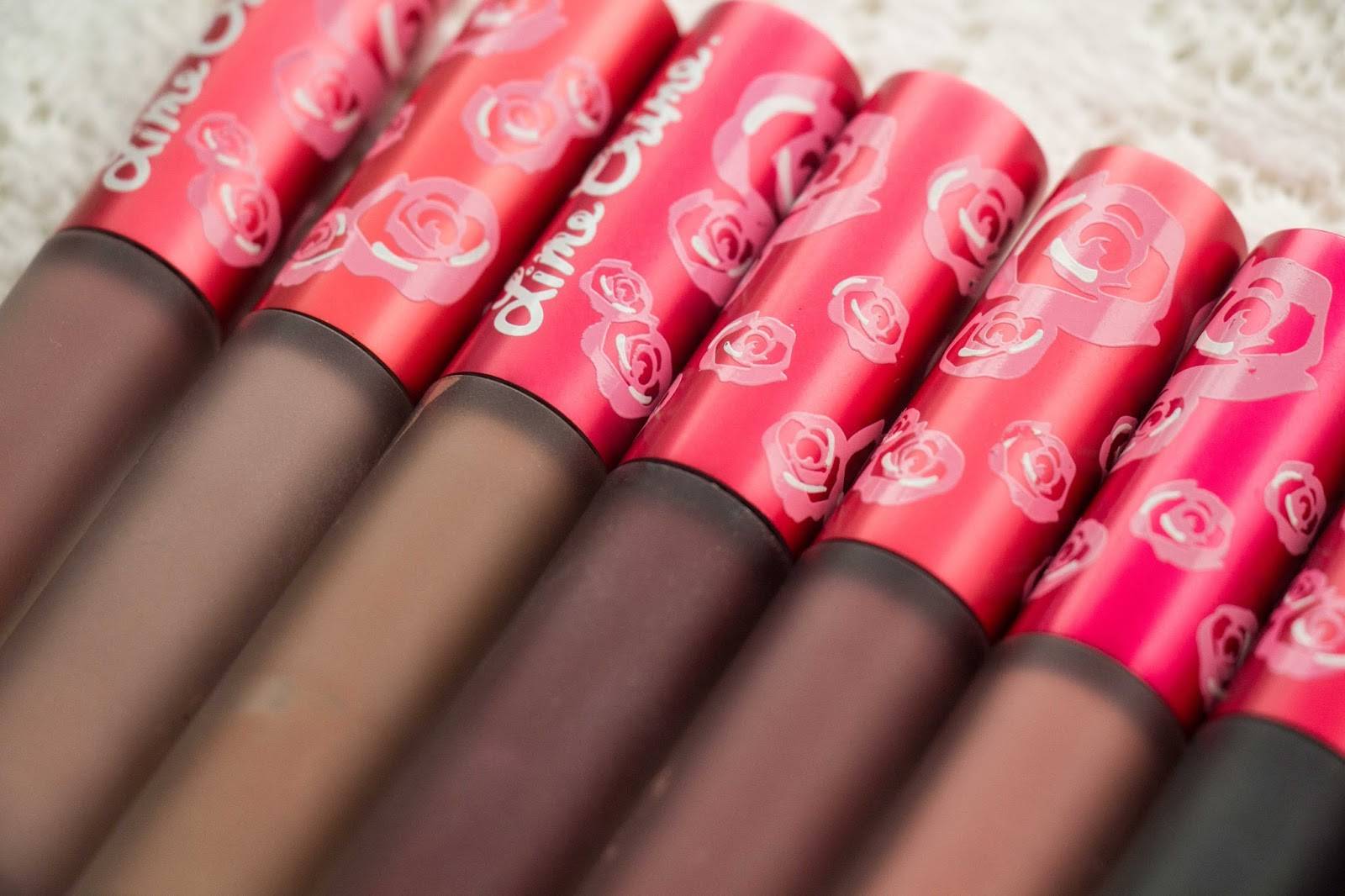 Lime crime matte velvetine beet it review and swatches