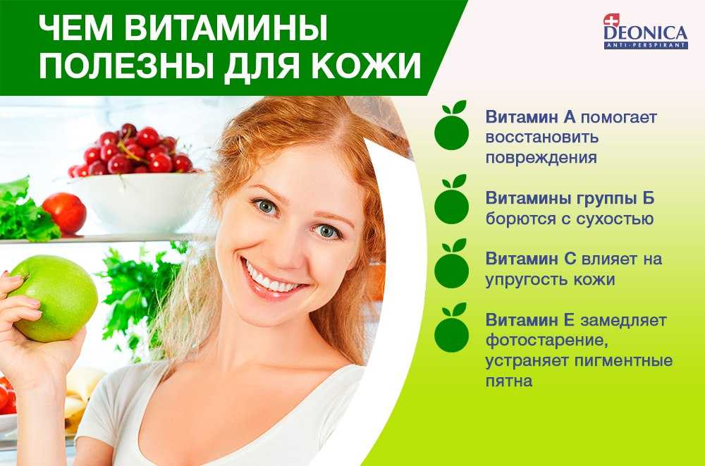 Витамины для лица, способы подпитки кожи