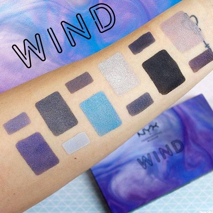 Nyx  in your element  eyeshadow palette - «this eyeshadow palette is really hot fire! tons of photos.»  | consumer reviews