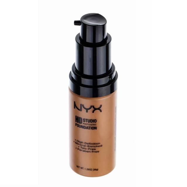 Обзор тональной основы hd studio photogenic foundation от nyx