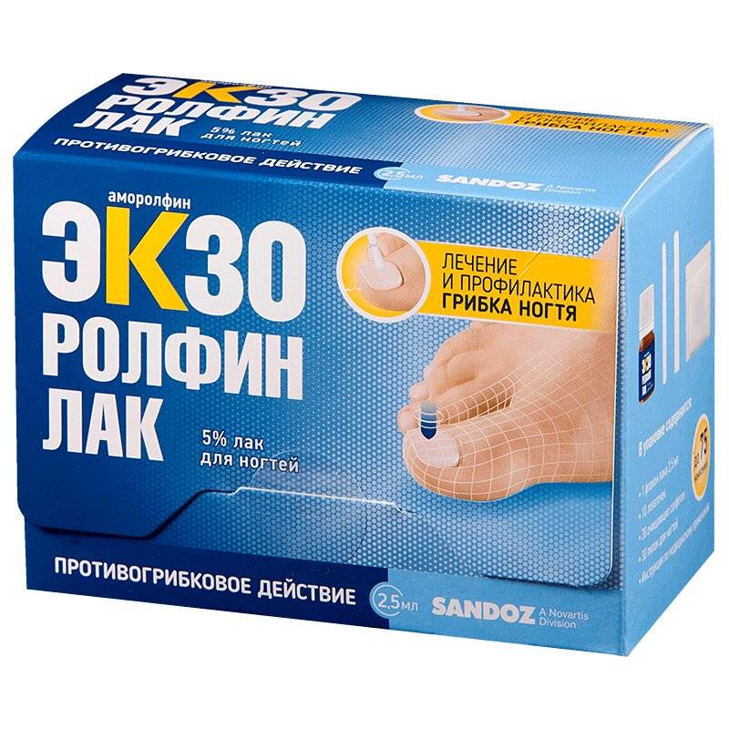 Лечение грибка ногтей лаком: обзор самых эффективных средств