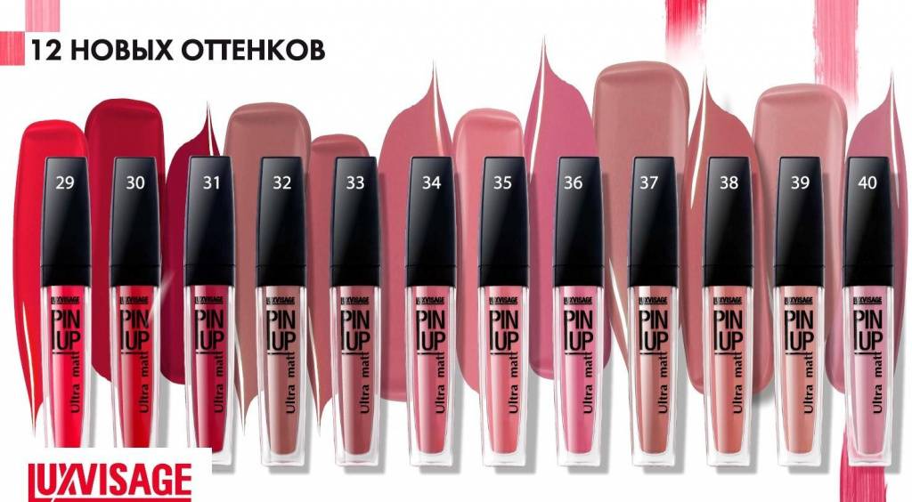 Матовая помада luxvisage pin up ultra matt — мой отзыв, разбор состава, плюсы и минусы