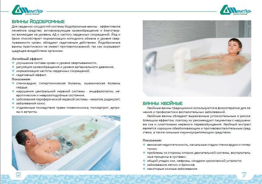 Хвойные и солевые ванны - польза, рекомендации по применению