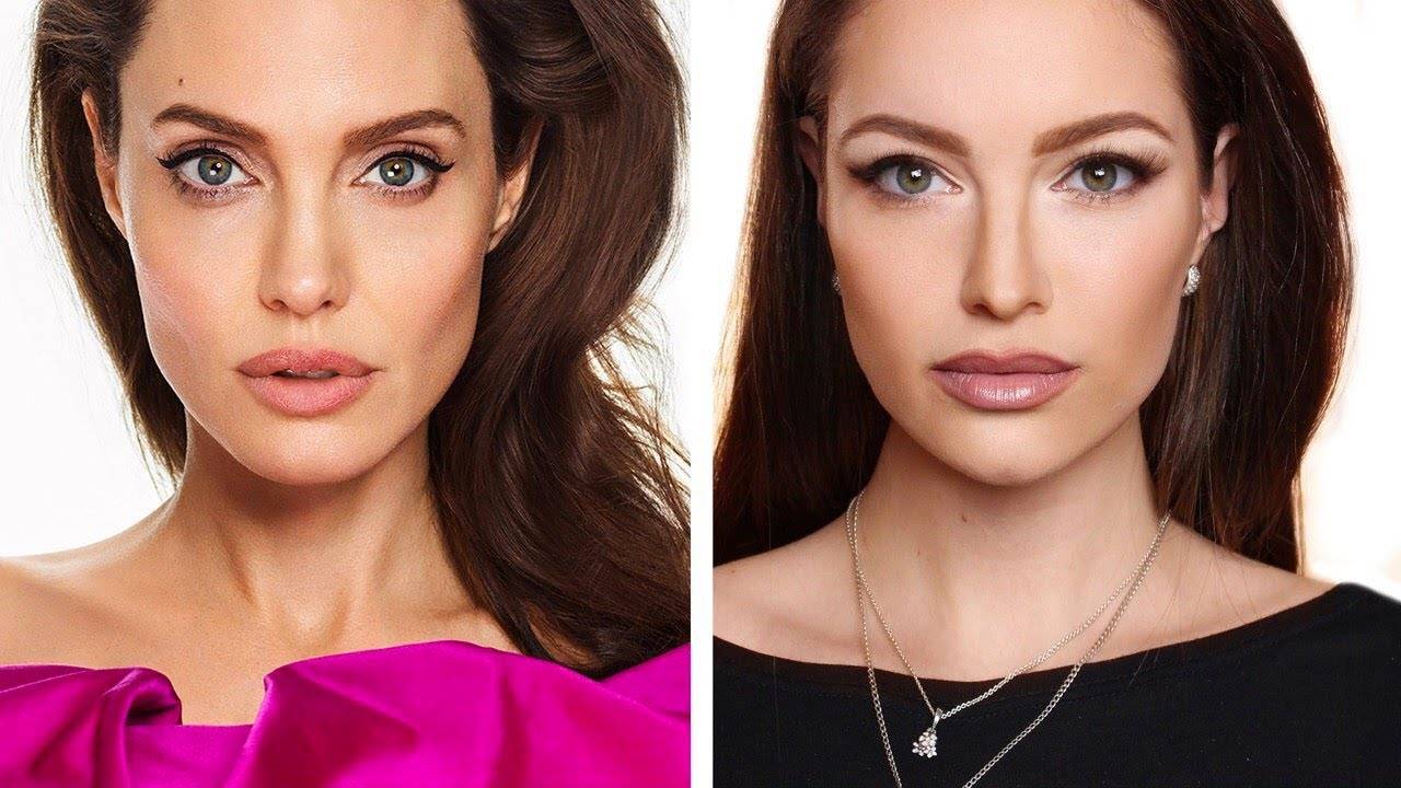 Макияж анджелины джоли: пошаговый фотоурок
