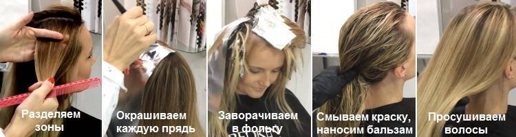 Калифорнийское мелирование волос: техника окрашивания