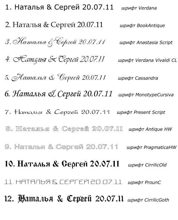 Надписи на английском с переводом