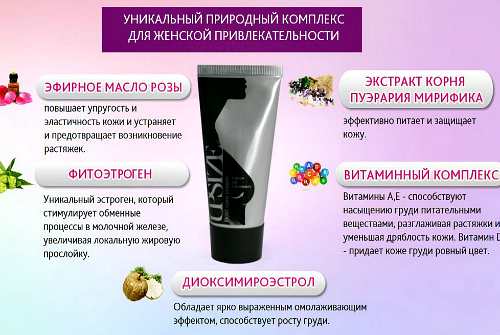 Крем upsize для увеличения бюста: обзор и отзывы