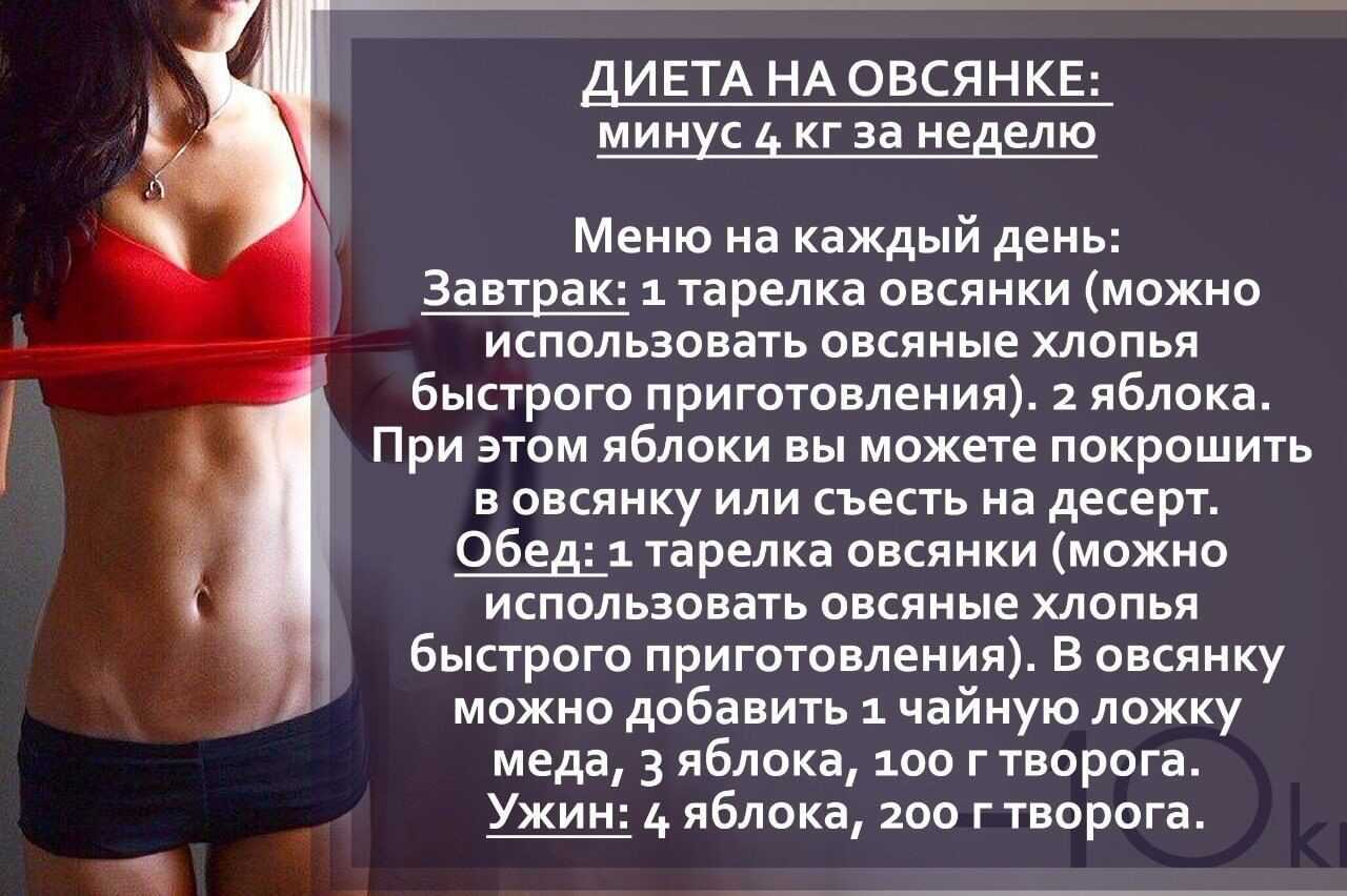 Как похудеть на 10 кг за одну неделю