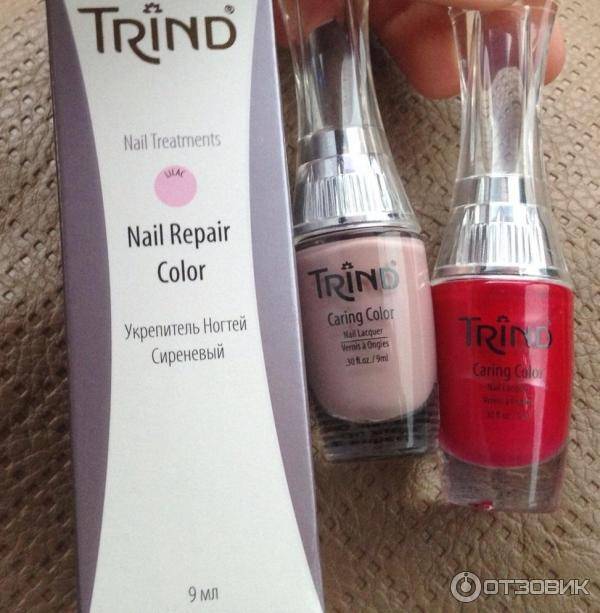 Укрепление ногтей по голландской системе trind