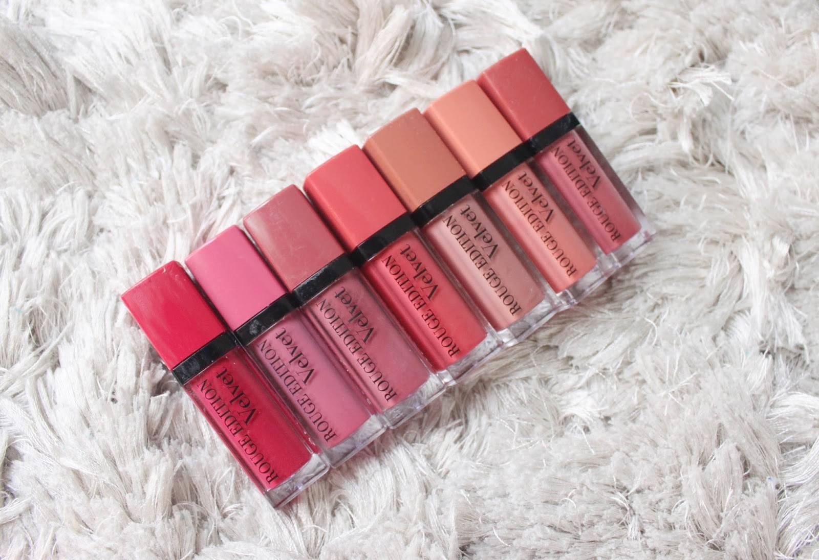 Обзор матовых помад rouge edition velvet от bourjois
