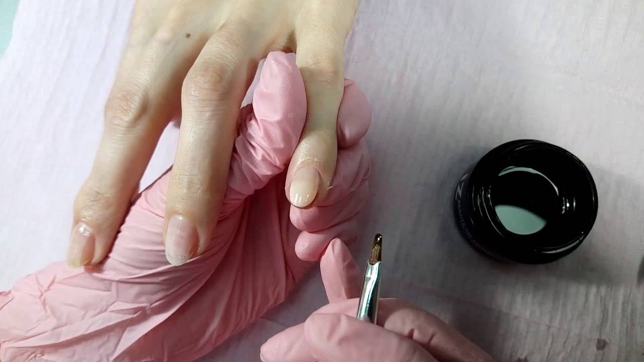 Как сделать коррекцию нарощенных ногтей