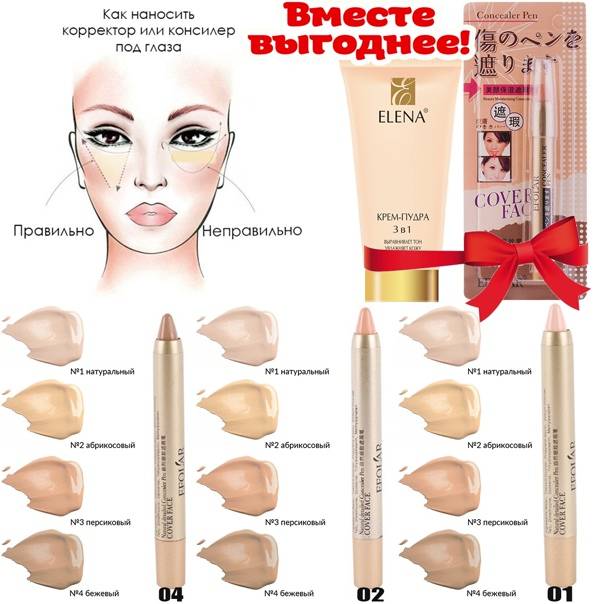 Чем отличается консилер от корректора и как ими пользоваться?