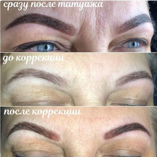 Перманентный макияж бровей: что это (фото до и после)