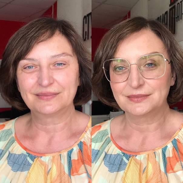 Возрастной макияж