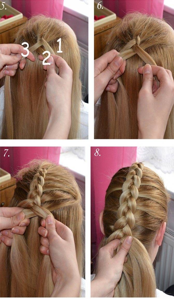 Как заплести косу самой себе?