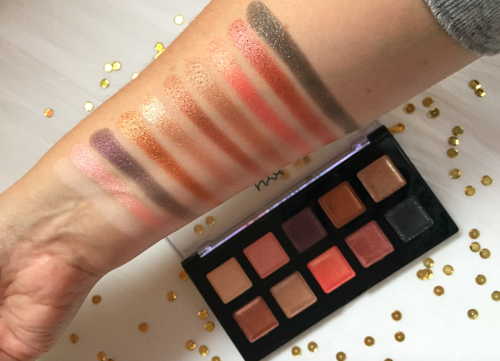 Обзор love you so mochi eyeshadow palette sleek and chic от nyx
