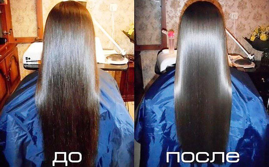 Кератиновое выпрямление волос в домашних условиях: можно ли и как это сделать, какие наборы и средства нужны, есть ли народные рецепты, пошаговая инструкция и фото