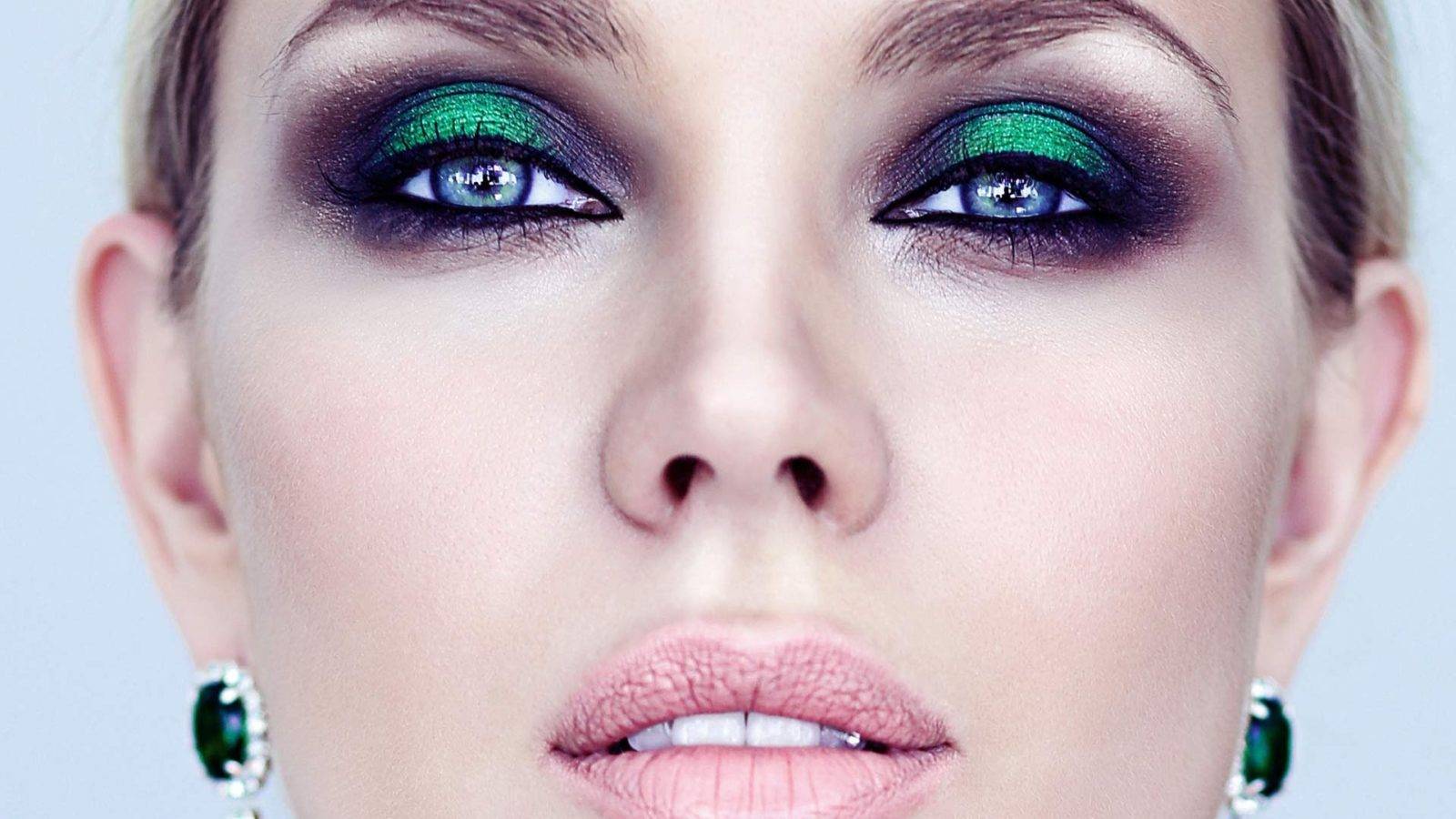 Яркий макияж, примеряем на себя color makeup