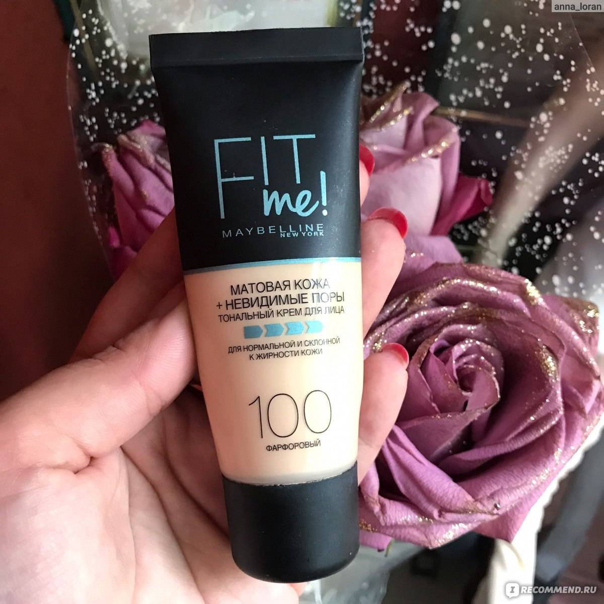 Тональный крем maybelline fit me * отзывы на тоны 100 фарфоровый