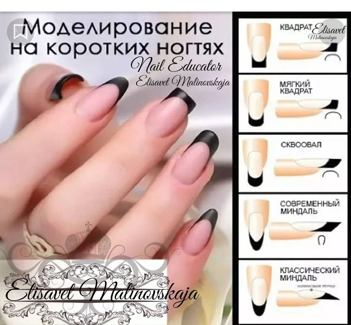 Разнообразие видов маникюра