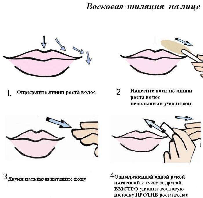 Крем депилятор для лица: плюсы и минусы