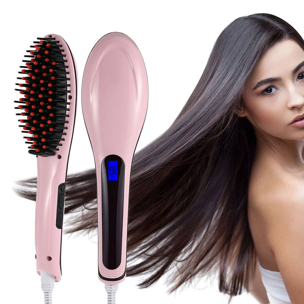 Электрическая расческа-выпрямитель fast hair straightener | женский портал malimar.ru