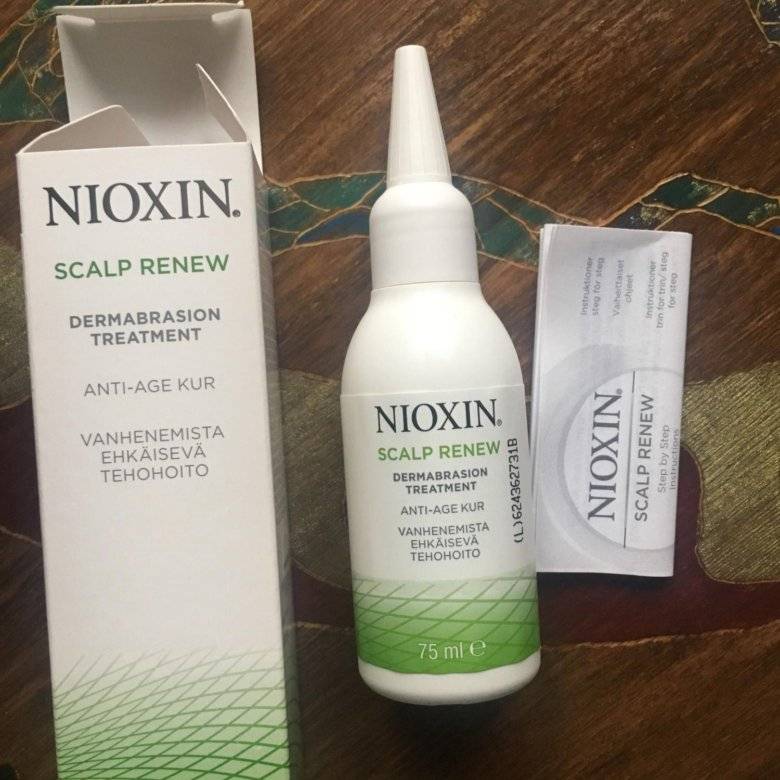 Nioxin пилинг для кожи головы инструкция