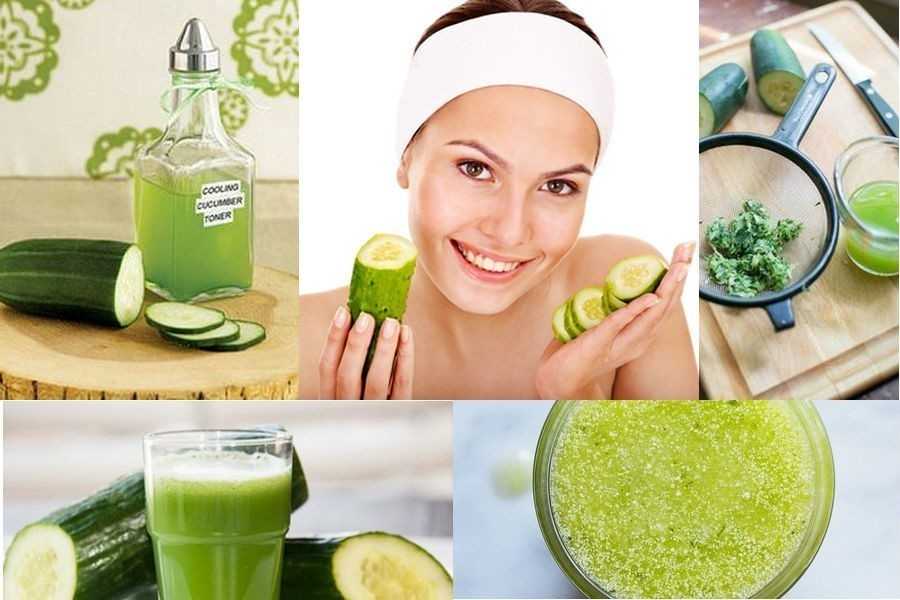 Огуречная маска для лица в домашних условиях