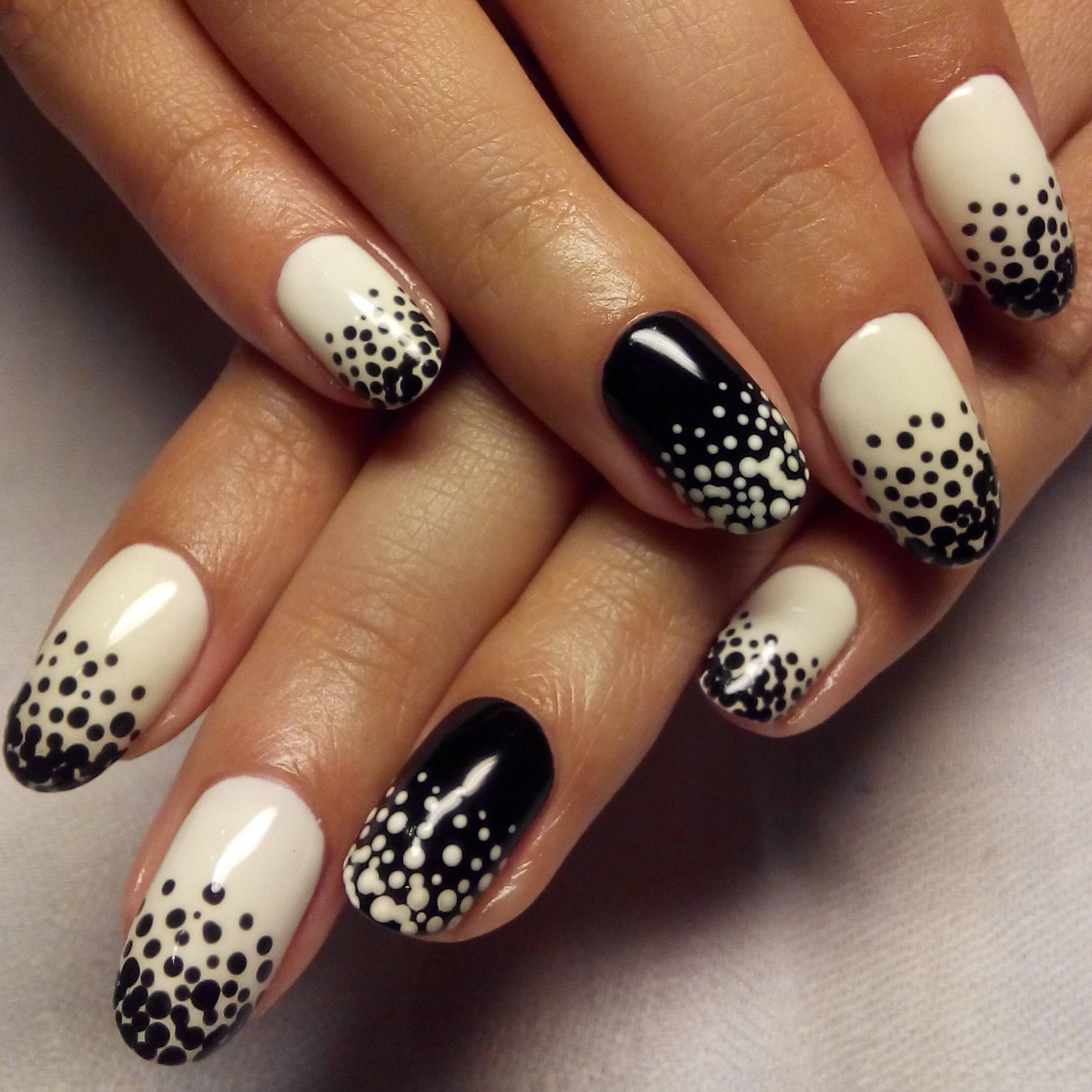 Рисунки на ногтях дотсом, лучшие идеи nail дизайна