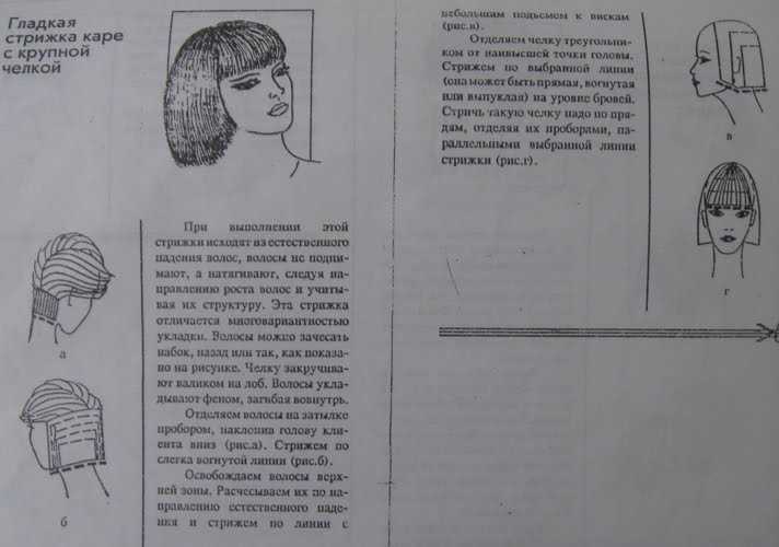 Стрижки каре: техника выполнения