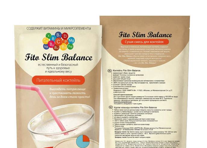 Коктейль fito slim balance (фито слим бэланс) - womanyes женский сайт